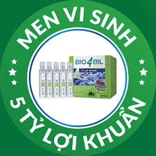 Men Vi Sinh Bio 4 Bil Gold - Bổ Sung Lợi Khuẩn hệ tiêu hóa , đường ruột khỏe mạnh -MKPMC hộp 20 ống