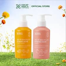 Dung Dịch Vệ Sinh Phụ Nữ Gel X2 Nano Nghệ Đào Cỏ Cây Hoa 150ml