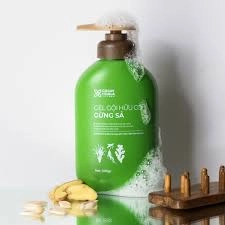 Dầu Gội Thảo Dược Hữu Cơ Cỏ Cây Hoa Lá Gừng Sả Kích Mọc Tóc, Ngăn Tóc Bết Dầu 1000gr