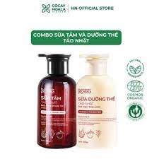 Sữa Dưỡng Thể Tảo Nhật Cỏ Cây Hoa Lá Hương Nước Hoa Dưỡng Trắng Da 300gr