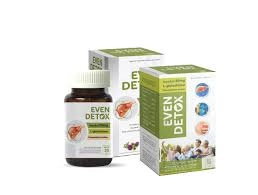 Bổ Gan EVEN DETOX - Giúp Thanh Nhiệt, Giải Độc, Hết Mẩn Ngứa, Mụn Nhọt-MKPMC lọ 30 viên