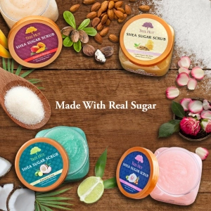 Tẩy tế bào chết cơ thể Tree Hut Shea Sugar Scrub Tahitian Vanilla Bean - 700332