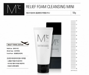 Sữa rửa mặt loại bỏ bã nhờn ngăn ngừa mụn MDOC Relief Foam Cleansing 50g