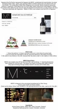 Nước hoa MdoC Signature 50ml EDP- MdoC Signature Eau De Parfum