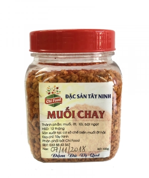 Muối chay - Đặc sản Tây Ninh