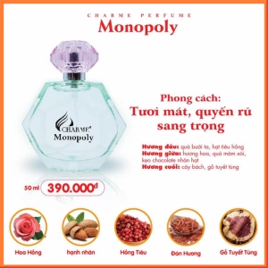 Nước Hoa Nữ Charme Monopoly