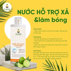 Nước hỗ trợ xả & làm bóng Fuwa3e 500ml