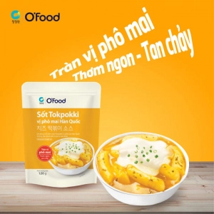Sốt tokbokki vị phô mai Hàn Quốc OFood 120g