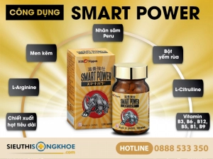Viên uống tăng cường sinh lực Smart Power-Tăng cường sinh lý nam