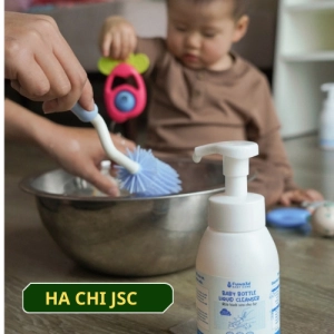 Nước Rửa Bình Sữa Cho Bé Fuwa3e Chiết Xuất Hữu Cơ Enzyme Tự Nhiên  300ml