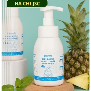 Nước Rửa Bình Sữa Cho Bé Fuwa3e Chiết Xuất Hữu Cơ Enzyme Tự Nhiên  300ml