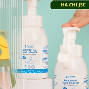 Nước Rửa Bình Sữa Cho Bé Fuwa3e Chiết Xuất Hữu Cơ Enzyme Tự Nhiên  300ml