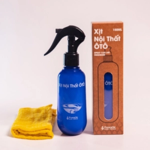 Xịt khử mùi, khử trùng ô tô hữu cơ enzyme sinh học dứa Fuwa3e 150ml