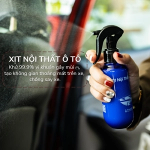 Xịt khử mùi, khử trùng ô tô hữu cơ enzyme sinh học dứa Fuwa3e 150ml