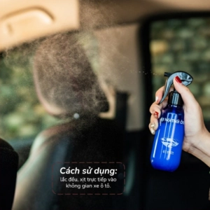Xịt khử mùi, khử trùng ô tô hữu cơ enzyme sinh học dứa Fuwa3e 150ml