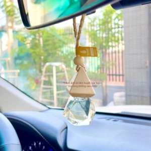 Tinh dầu treo xe ô tô Fuwa3e 10ml hương 4 mùa - An toàn cho hệ hô hấp, khử mùi, Hương bạc hà,bưởi