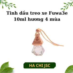 Tinh dầu treo xe ô tô Fuwa3e 10ml hương 4 mùa - An toàn cho hệ hô hấp, thư giãn,Hương quýt,chanh
