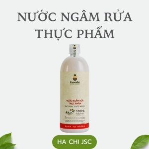 Nước ngâm rửa thực phẩm Fuwa3e làm sạch thực phẩm khử mùi thuốc sâu chất bẩn 1000ml