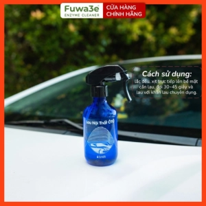 Xịt vệ sinh nội thất ô tô hữu cơ enzyme sinh học từ vỏ dứa Fuwa3e 300ml