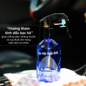 Xịt vệ sinh nội thất ô tô hữu cơ enzyme sinh học từ vỏ dứa Fuwa3e 300ml