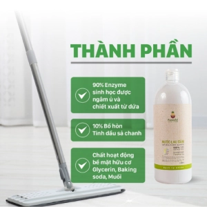 Nước lau sàn Fuwa3e (Hương sả chanh)  1000ml