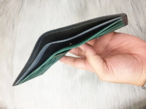 Ví Da Bò Safiano Mini Ngang