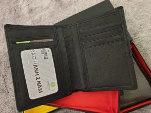 Ví Da Bò Nappa 4 Đứng