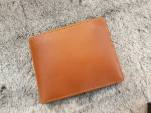 Ví Da Bò Nappa 2 Ngang Da Bò