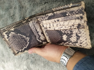 Ví Da Bò Vân Trăn