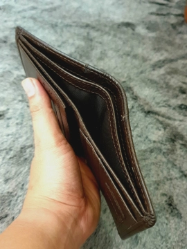 Ví Da Bò Sáp Đứng Boss