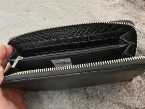 Ví Da Bò Cầm Tay Dập Vân