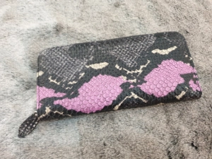 Ví Da Bò Cầm Tay Dập Vân