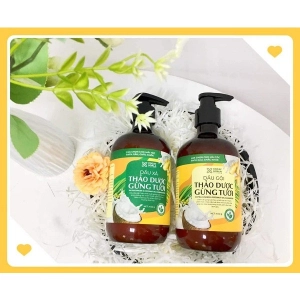 Dầu xả hữu cơ sạch gàu gừng dừa Cocayhoal 440g