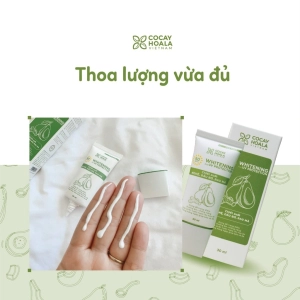 Kem Chống Nắng Bơ Nghệ Cỏ Cây Hoa Lá - Kiềm dầu, Nâng tông, 30ml