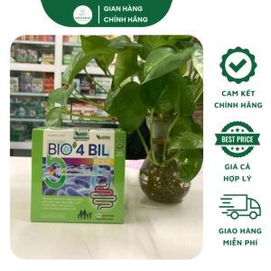 Men Vi Sinh Bio 4 Bil Gold - Bổ Sung Lợi Khuẩn hệ tiêu hóa , đường ruột khỏe mạnh -MKPMC hộp 20 ống