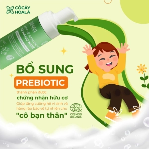 Dung Dịch Vệ Sinh Cho Bé Gái Hữu Cơ Cỏ Cây Hoa Lá Dạng Bọt An Toàn Cho Tuổi Dậy Thì 150ml