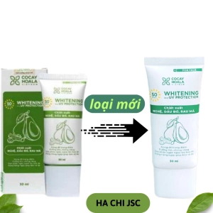 Kem Chống Nắng Bơ Nghệ Cỏ Cây Hoa Lá - Kiềm dầu, Nâng tông, 30ml