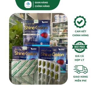 Viên Bổ Gan Shine Galon Vshine _Hỗ Trợ Bảo Vệ Gan, Giải Độc Gan, Gan Nhiễm Mỡ, Men Gan Cao-MKPMC