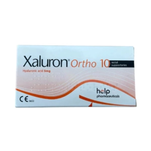 Viên đặt trực tràng Xaluron Ortho 10 - giúp giảm triệu chứng bệnh trĩ (2 vỉ x 5 viên)