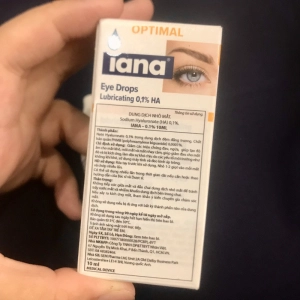 Iana -Chai nước mắt nhân tạo 10ml số 1 tại Anh Quốc