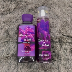 Gel Tắm Nước Hoa DEAR BODY - Dành Cho Nữ - Shower Gel 295ml - POISONOUS KISS