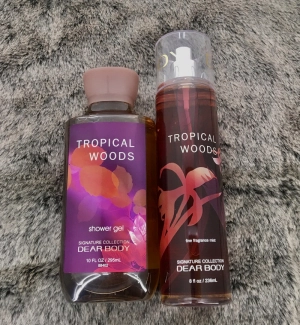 Gel Tắm Nước Hoa DEAR BODY - Dành Cho Nữ - Shower Gel 295ml - TROPICAL WOODS