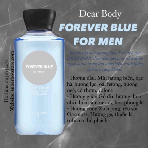 Gel Tắm Nước Hoa - Dear Body 295ml - Dành Cho Nam - FOREVER BLUE FOR MEN