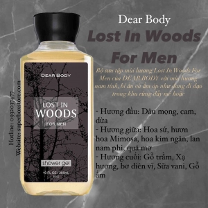 Gel Tắm Nước Hoa - Dear Body 295ml - Dành Cho Nam - LOST IN WOODS