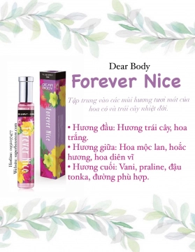 NƯỚC HOA DEAR BODY 30ml - DÀNH CHO NỮ - FOREVER NICE