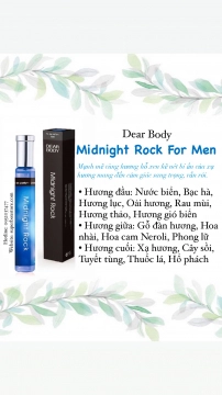 NƯỚC HOA DEAR BODY - EAU DE PARFUME 30ml - DÀNH CHO NAM