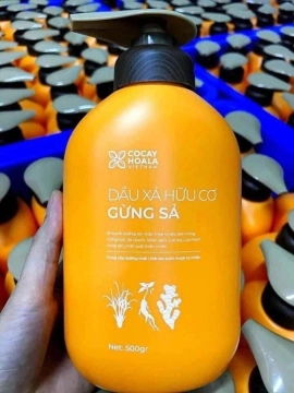 Dầu  Xả Hữu Cơ Gừng Sả Cỏ Cây Hoa Lá 500gr - Ngăn Tóc Bết Dầu